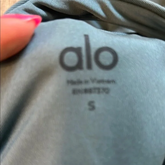 Alo yoga Real Blue Sports Bra - Picture 8 of 9